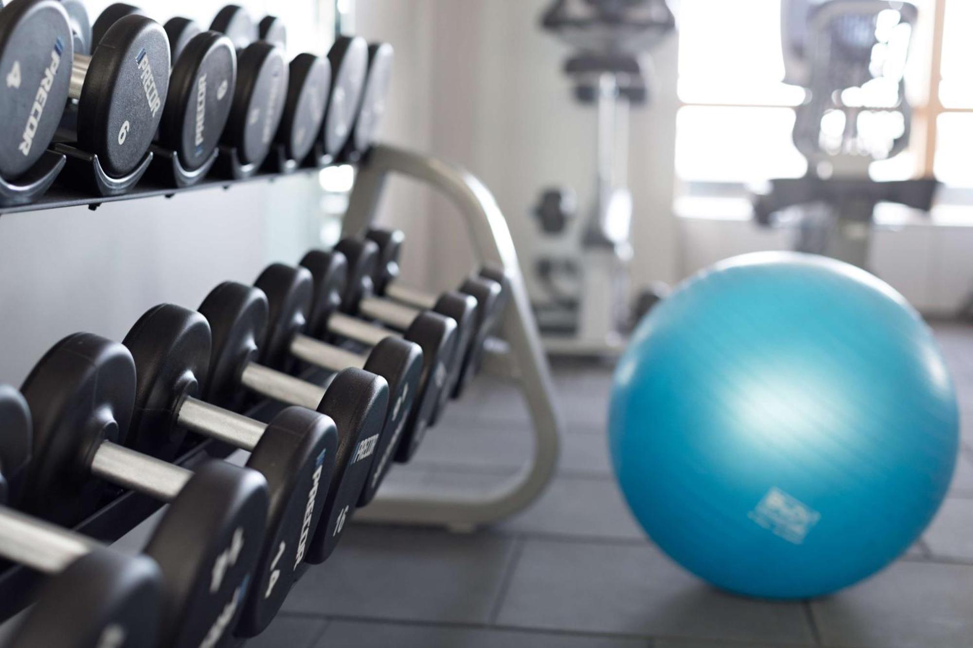 Hilton Helsinki Strand Exterior photo Dumbbells and exercise ball