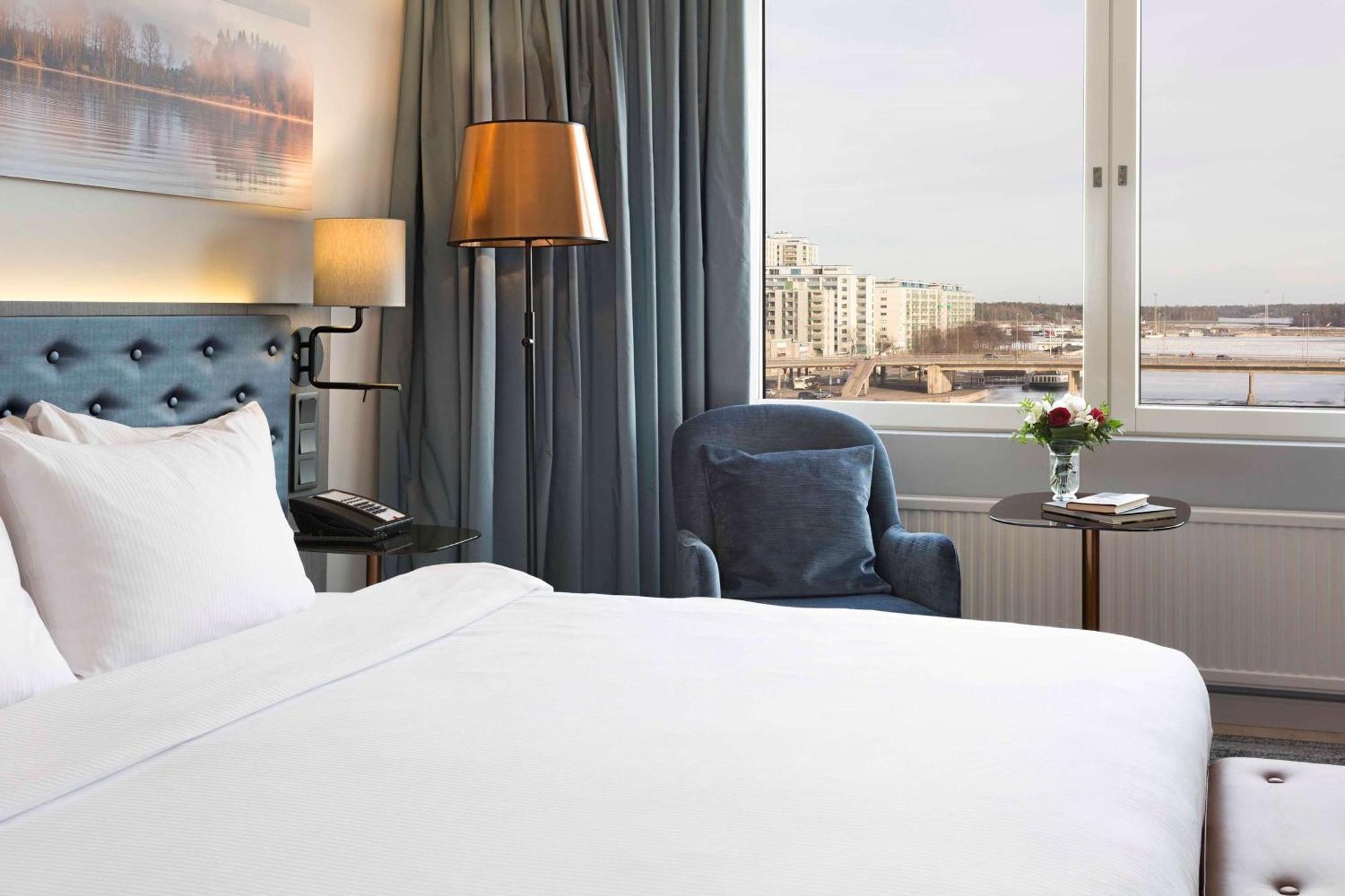 Hilton Helsinki Strand Exterior photo A room at the hotel