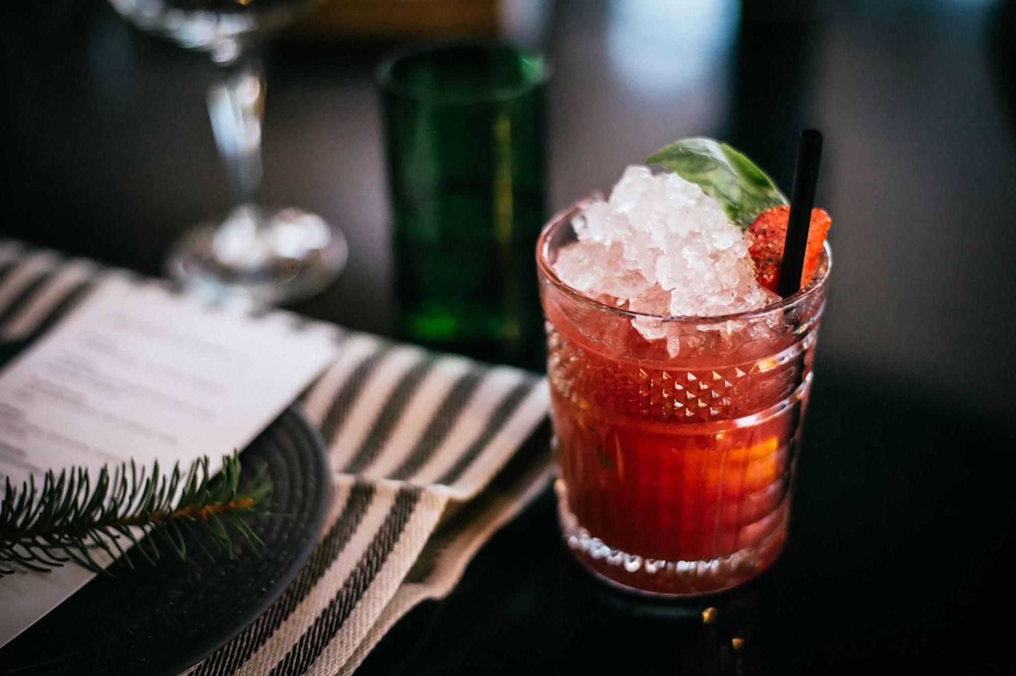 Hilton Helsinki Strand Exterior photo A strawberry margarita