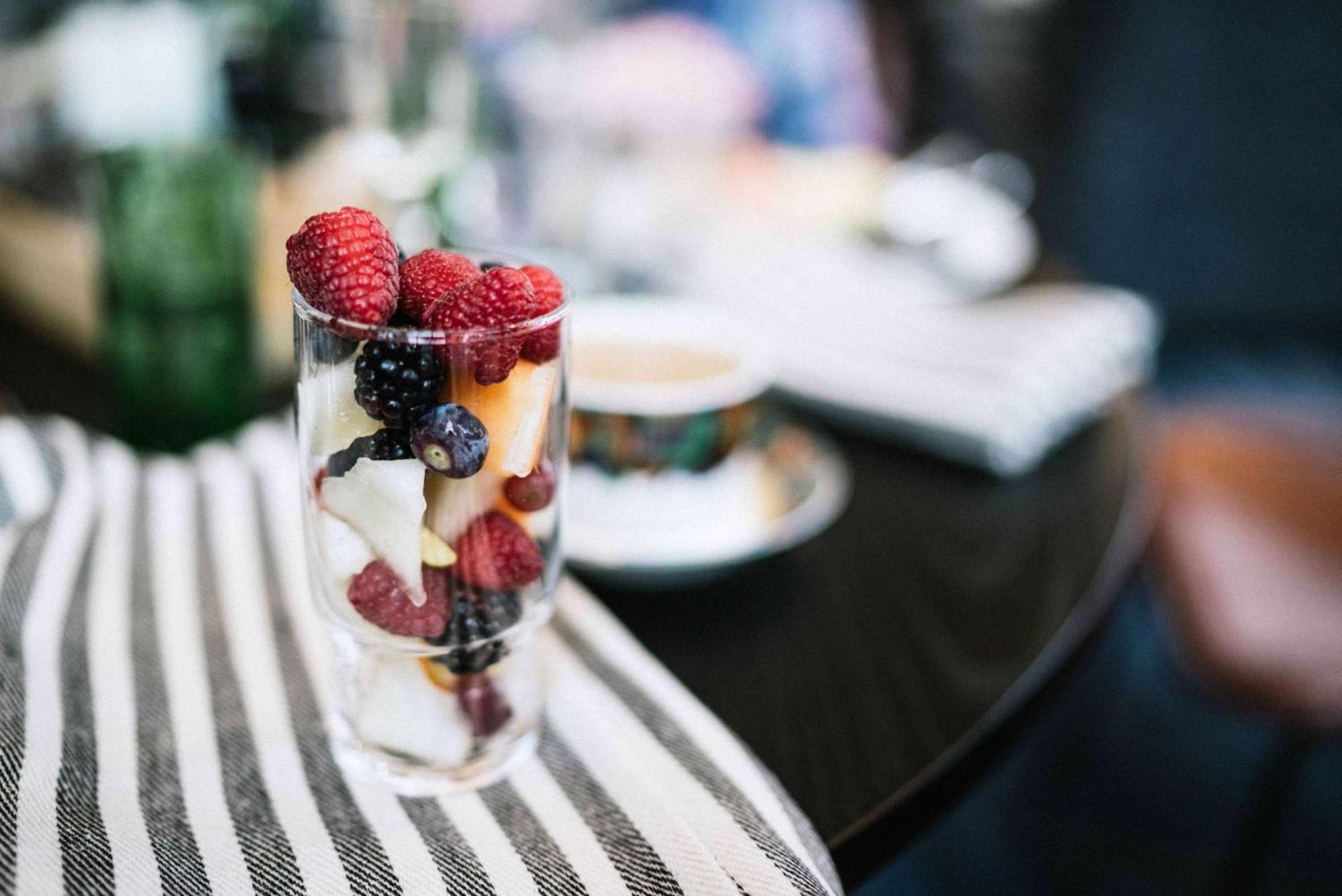 Hilton Helsinki Strand Exterior photo Fruit salad